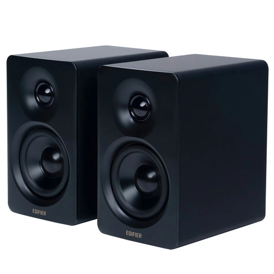 Bookshelf Speakers, 66W RMS Desktop Speakers, Hi-Res Audio & Hi-Res Wireless Audio Computer Speakers - Black